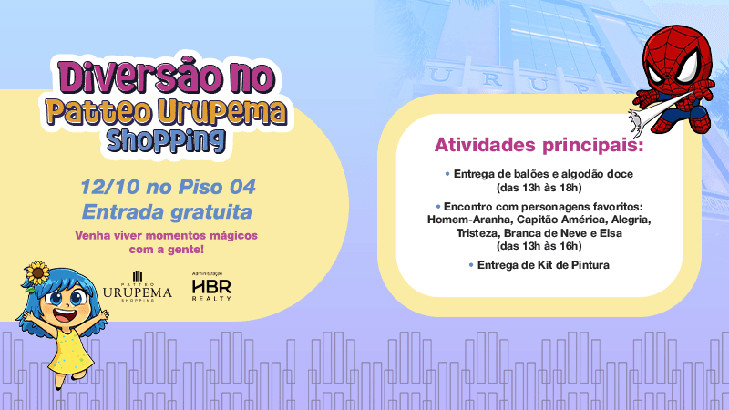 foto da Patteo Urupema Shopping promove show de talentos para crianças; inscrições estão abertas